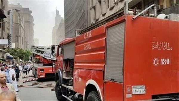 إخماد حريق شب في سطح منزل بقرية ترسا بالفيوم