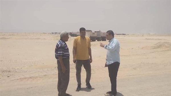 مسئولو نجع حمادي يتابعون معدلات تنفيذ مشروع محطة الطاقة الشمسية