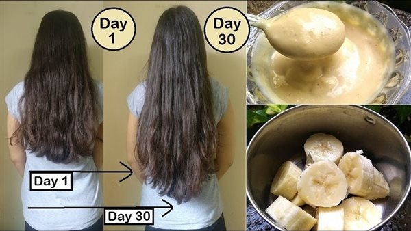 اصنعي من الموز أفضل الماسكات الطبيعية للعناية بالشعر