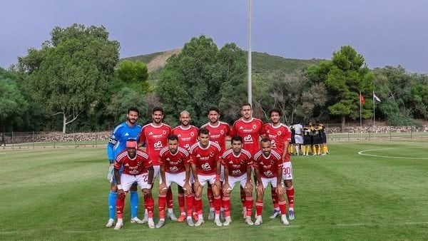 الأهلي يسجل هدفين أمام البنزرتي في دقيقتين