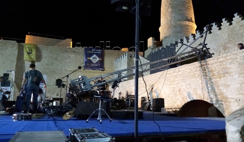 مهرجان المنستير: إصابة موسيقيين اثنين
