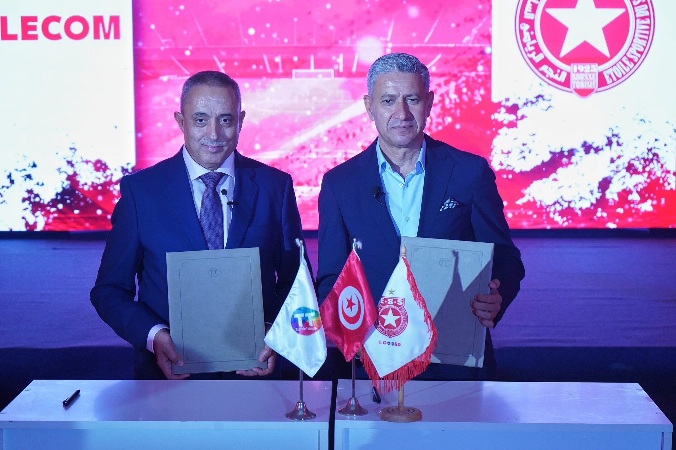 اتصالات تونس والنجم الساحلي يجددان شراكتهما الاستراتيجية حول العلامة التجارية 'ليتوال موبيل'