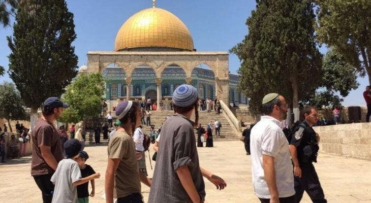 عشرات المستوطنين يدنسون باحات الأقصى