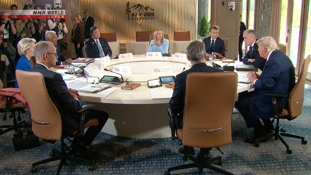 Ishiba calls for strengthening multilateral free trade system at G7 summit