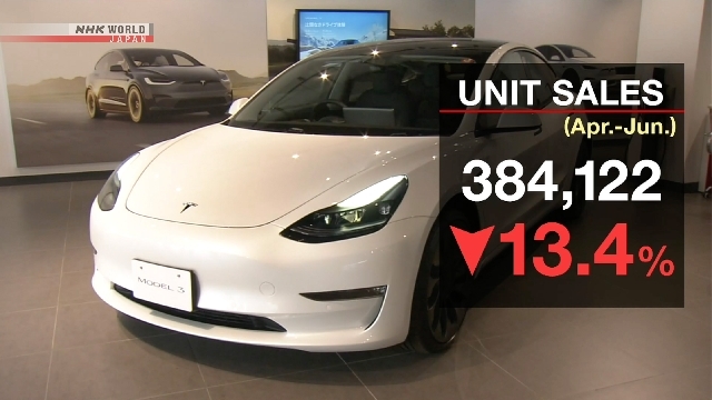 Tesla sales down for 2nd quarter amid Musk backlash