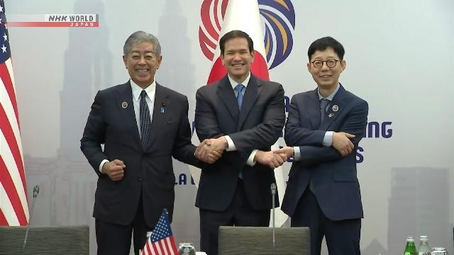 Japan, US, S.Korea diplomats meet for tripartite talks in Malaysia