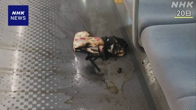 Mobile battery that sparked fire on Tokyo train was under recall, sources say