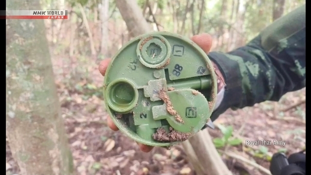 Thailand blames Cambodia after troops injured by landmines