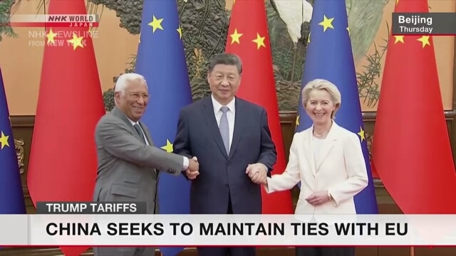 China seeks to maintain ties with EU amid rising US trade pressure