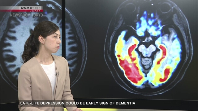 Late-life depression may be an early sign of dementia