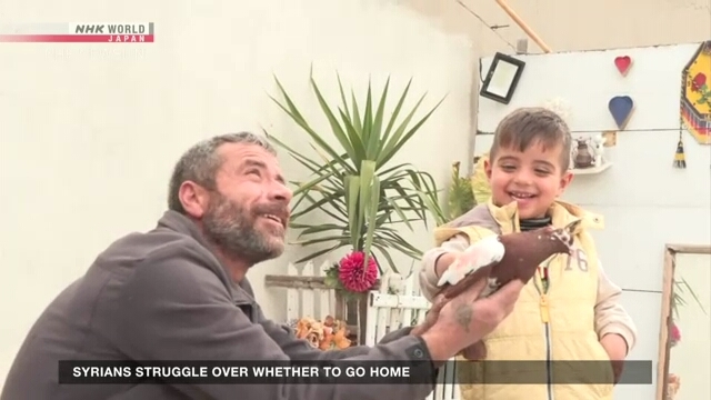 Syrians struggle over whether to go home