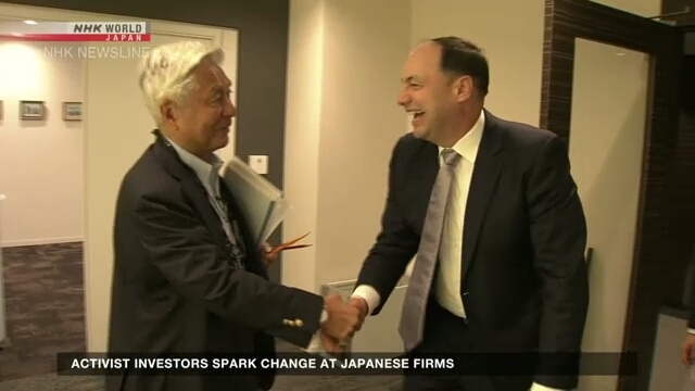 Activist investors spark change at Japanese firms