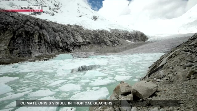 Climate crisis visible in tropical glaciers