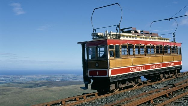 A vintage ride on the British Isles' only electric mountain railway